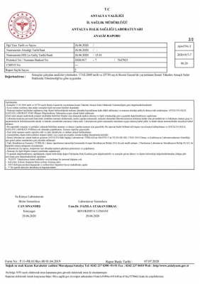 Filtrasyon Çıkış