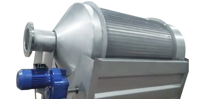 İçten Akışlı Tambur Elek