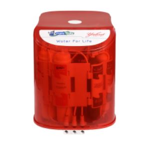 Yakut Pompalı Su Arıtma Cihazı Şeffaf Kırmızı