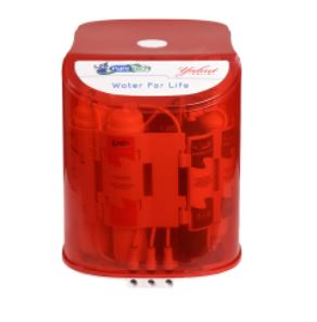 Yakut Pompasız Su Arıtma Cihazı Şeffaf Kırmızı